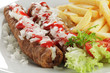 Frikandel Spezial, Pommes frites