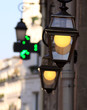 Lampadaire en fer forgé Lampadaire en fer forgé