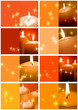 Weihnachtliche Minikarten-Kollektion, Advent, Weihnachten