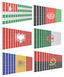A set of flags 1