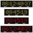 Vector: countdown timer (all numbers available) countdown timer (all numbers available)