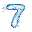 Letter of water alphabet Letter of water alphabet