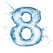 Letter of water alphabet Letter of water alphabet