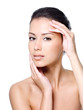 Foto: Beauty portrait of woman with healthy skin Beauty portrait of woman with healthy skin