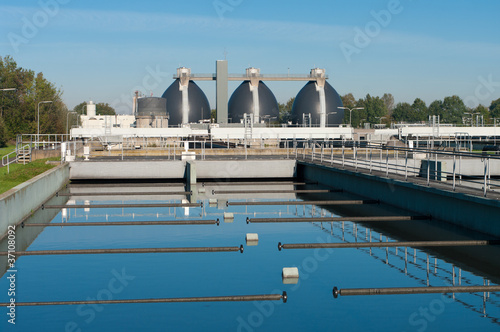 Foto: waste water plant waste water plant