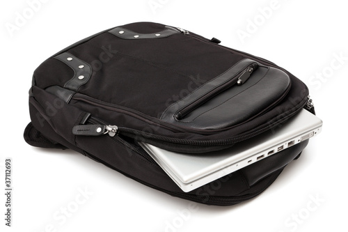 Photo: backpack with a laptop backpack with a laptop