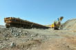 Loading of iron ore