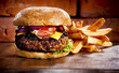 home made hamburger