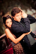 Photo: happy retro sixties couple happy retro sixties couple