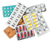 Many tablets or pills