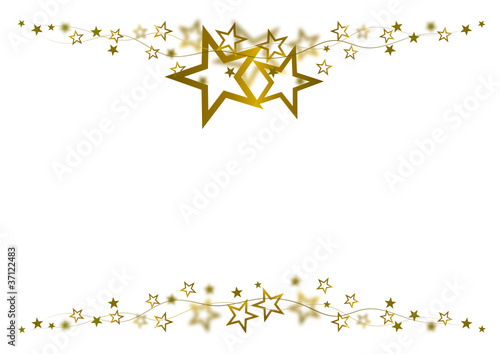 Vektor: Sternrahmen Gold Sternrahmen Gold