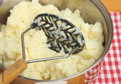 Photo: Making Mashed Potatoes Making Mashed Potatoes