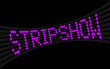 led lauftext stripshow I