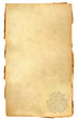 Vintage sheet of paper Vintage sheet of paper
