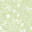 seamless floral pattern with butterflies