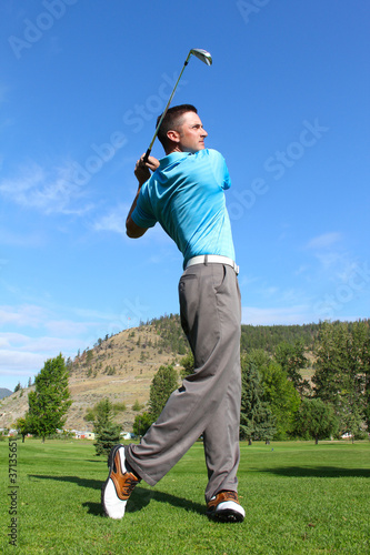 Photo: Young golfer Young golfer