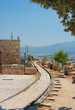 Photo: Railway track on Acropolis of Athens Railway track on Acropolis of Athens