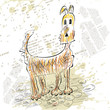Sketch of dog