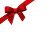 Illustration: Red silk corner ribbon Red silk corner ribbon