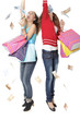 Argent shopping et joie intense