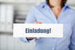 einladung