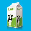 Vector: Brique de Lait Brique de Lait