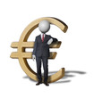 Euro monnaie politique Headman concept