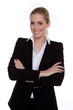 Foto: Confident Smiling Businesswoman Arms Crossed Confident Smiling Businesswoman Arms Crossed
