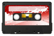 Audiokassette, Musikkassette, Weihnachtslieder, Retro Audiokassette, Musikkassette, Weihnachtslieder, Retro