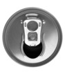 close up of an unopened tin can