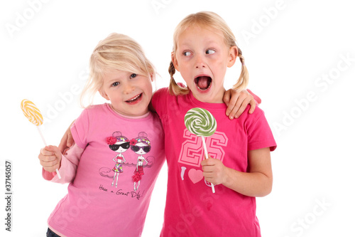 Photo: Kinder mit Lutscher Kinder mit Lutscher