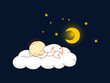Angel sleeping