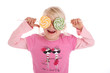 Foto: Kind mit Lutscherbrille Kind mit Lutscherbrille