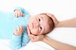 Portrait of an infant baby boy