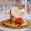 plat de fête, pintade farcie