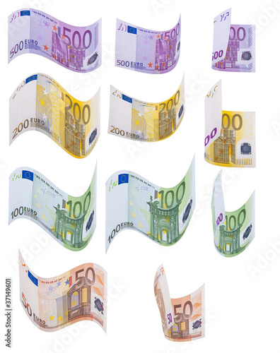 Photo: Billetes de banco Billetes de banco