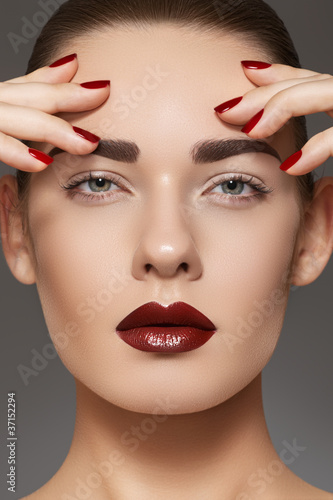 Photo: Luxury fashion style, manicure, cosmetics and make-up Luxury fashion style, manicure, cosmetics and make-up