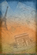Paris paper illustration