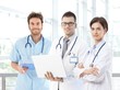 Team photo of young doctors