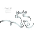 Silver Bow Elk Christmas