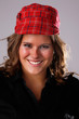 Happy beautiful Woman,with a hat Happy beautiful Woman,with a hat