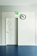 Foto: door, interior modern public school door, interior modern public school