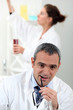 Lab technicians