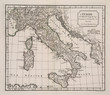 antique map of Italy