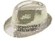 sequin fedora hat