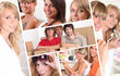 Young people at home