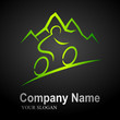 mountain bike logo 2 (black background)