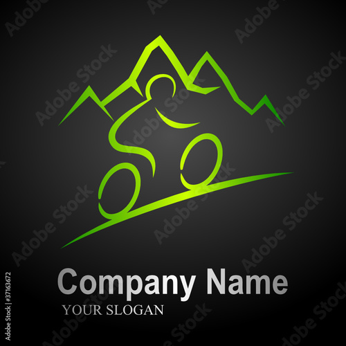 Buyingmountain Bike on Mountain Bike Logo 2  Black Background     Mimi Potter  37163672