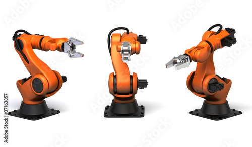 Illustration: Industrial robots Industrial robots