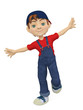 boy celebrating